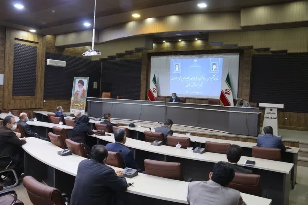 برگزاری جلسه ستاد هماهنگی و فرماندهی عملیات پاسخ به بحران شهرستان خوی