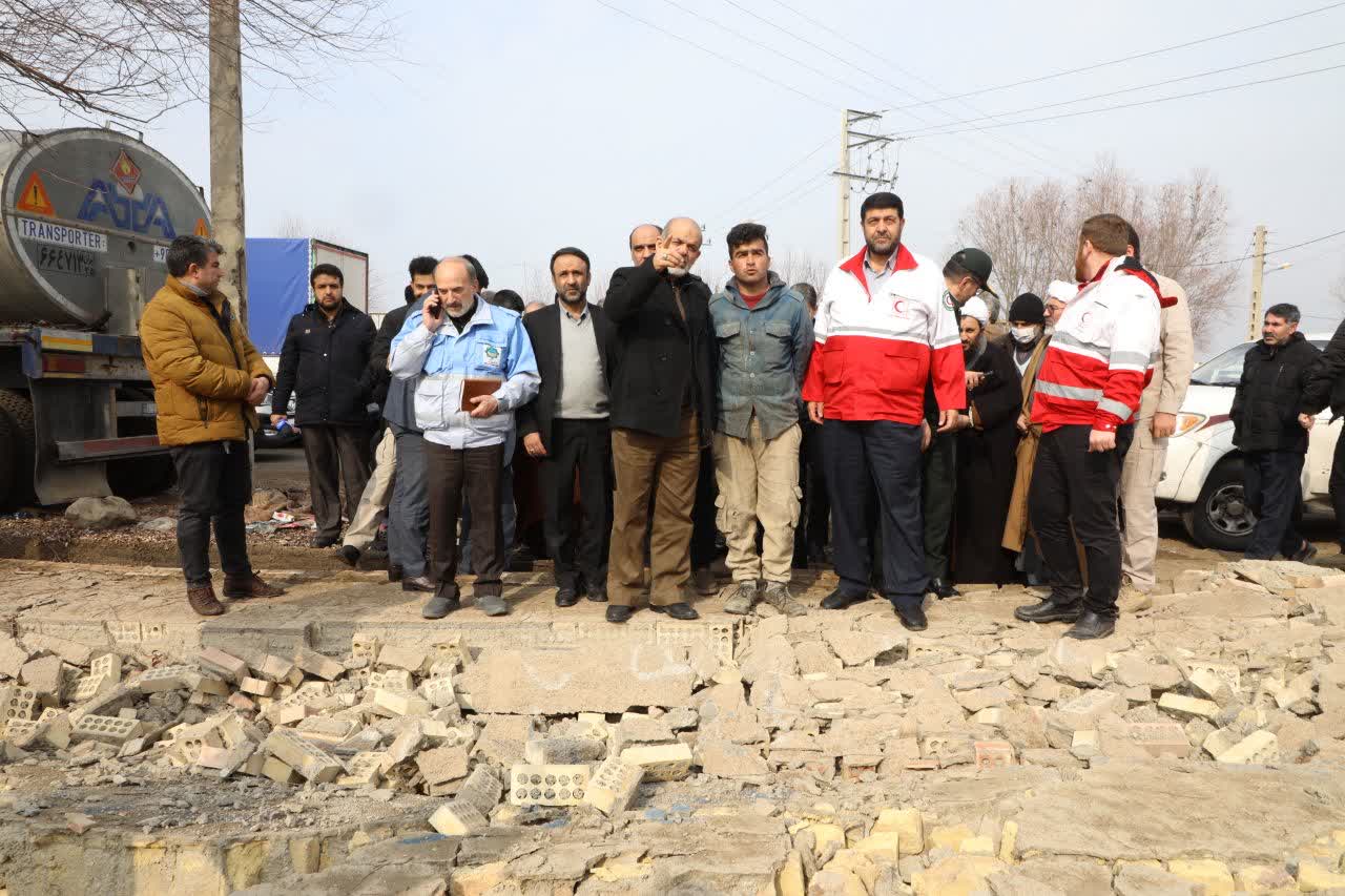 آلبوم تصویری / بازدید وزیر کشور به همراه استاندار آذربایجانغربی از مناطق زلزله زده شهرستان خوی